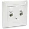 Blendend Base da incasso per telefono e PC, ideale per ambienti moderni. Massimizza la funzionalità della tua area di lavoro. Con un design elegante, offre efficienza e risparmio di spazio.