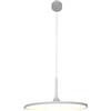 LUSSIOL Flat Sospensione, Bianco, ø61 x H33 cm