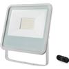 Zarivy Proiettore LED 50 W con 4000 lm di potenza, emettendo luce fredda da 6400 K. Compatto ed elegante, con dimensioni di 19,2 x 2,9 x 17,5 cm. Ideale per illuminare qualsiasi spazio vuoto.