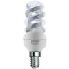 DEBFLEX Lampadina Led - Lampadina a basso consumo - Lampadina a attacco - Lampadina alogena equivalente - Lampadina a tubo torsade Smd trasparente E14 5W 6500K 480Lm