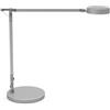 MAUL Lampada da tavolo a LED MAULGRACE COLOR VARIO, dimmerabile, per ufficio di alta qualità con braccio doppio, design lampada da scrivania con temperatura di colore 3000 - 6500 K - argento
