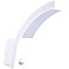 Zarivy Applique esterno LED 10 W, dimensioni 6,6 x 18,8 x 25 cm, 6400 K, IP54. Include sensore di movimento per una maggiore sicurezza e comfort in ambienti esterni illuminati ed efficienti.