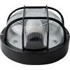 Brightium Applique rotondo nero IP54 E27 40 W, ideale per esterni. Il suo design moderno unisce eleganza e funzionalità, garantendo durata e resistenza agli agenti atmosferici. Perfetto per vari