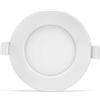 VoltShine Downlight E6 LED ultrasottile rotondo 9W con luce bianca, ideale per spazi moderni ed eleganti. Offre efficienza energetica e illuminazione uniforme. Perfetto per qualsiasi ambiente.