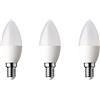 WOFI Lampadina 5110_3, plastica, E14, 5,5 W, bianca, 3,5 x 3,5 x 100 cm