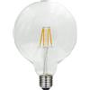 Laes 987058 Lampadina Globe Filamento LED E27, 4 W, 125 x 175 mm