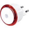 Hama - Luce notturna a LED con sensore crepuscolare, rosso