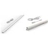 Briloner Leuchten 2379-106 - Lampada Sottopensile, Integrati 10W, 1110Lm & 2379 - 046, Sottopensile Lunga 31.3Cm, Led Integrati 4W