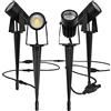 Luceco Illuminazione per vialetti, Lampada, faretto da Giardino, Prolunga