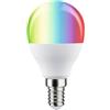 Paulmann 29150 Lampadina standard 230V Smart Home Zigbee LED goccia E14 470lm 5W RGBW+ dimmerabile opaco