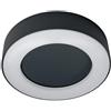 WatioWave PLAFON LED ESTERNO RING 13 W 3000 K NERO