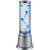 RL LIVE YOUR LIGHT Reality Jelly Lampada Tavolo, LED, RGB, Cilindro con Gioco d'Acqua e 3 Polipi, 3 watts, Titano