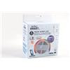 NITYAM SMART Striscia LED 1M, Striscia LED multicolore connessa (RGB) + Cambio bianco (CCT) SMD5050, Wi-Fi + BLE, uso interno IP20 + telecomando, compatibile Amazon/Google/Siri