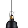 V-TAC SKU.3728 - Lampada a sospensione E27 VT-7422, in plastica e altri materiali, altezza x larghezza x profondità: 220 x 310 x 1150 mm, colore: Nero