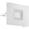 Eglo Faedo 3 Faretto LED da Esterno a 1 Luce, Vetro, 30 Watt, IP65. in Alluminio, Bianco