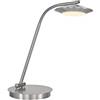 Fischer & Honsel Fischer&Honsel Beta Zig - Lampada da tavolo in metallo, 5,5 W, colore: Nichel