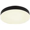 WatioWave PLAFON Soffitto LED 50 W 4500 lm 500 mm NERO MATTHEW
