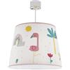 Dalber Lampada da soffitto a sospensione per Bambini Flamingo Fenicottero animali