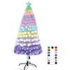 Blendend Albero in fibra ottica a bassa tensione, altezza 60 cm, RGBIC