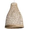LUSSIOL 250702 - Lampadario, in rattan, 60 W, naturale