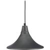 Homemania HOMAX_4266 Lampada a Sospensione Ramus Grigio Scuro in Metallo, 25 x 25 x 70 cm