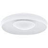 EGLO MELDOLA - Lampada da soffitto, Ø 56 cm, in acciaio, 33,8 W, colore: Bianco