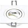 Glowster Anello quadrato doppio bianco: Illumina il tuo spazio con stile. Il design moderno e la funzionalità si adattano a qualsiasi ambiente, aggiungendo eleganza e versatilità al tuo arredamento.