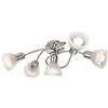 Nino Leuchten Lampada da soffitto, argento, L: 60cm