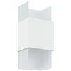 Eglo Vensa - Lampada da parete in acciaio, 10,8 W, colore: bianco