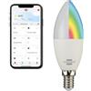 Brennenstuhl Connect - Lampadina a LED WLAN SB 400 E14 (compatibile con Alexa e Google Assistant, non necessita di hub, 2,4 GHz con app gratuita, 400 lm)