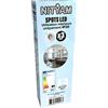 NITYAM Set di 3 faretti LED da incasso 5W - Colore bianco freddo (6000K) - Flusso 400 Lumen - Faretti ultrapiatti per soggiorno, camera da letto, cucina, ecc.
