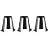 Paulmann 92399 Accessori distanziale per lampade da incasso set da 3 62-90mm nero plastica