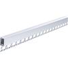 Paulmann LumiTiles 78404 - Striscia LED da incasso con diffusore, 1 m, in alluminio anodizzato, protezione dagli spruzzi d'acqua, in alluminio satinato, illuminazione da bagno
