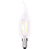 XQ-lite xq1563 Lampadina Candela LED vetro 4 W E14 Bianco caldo