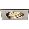 SLV, Luce da incasso a forma quadrata, GU10