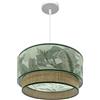 Zarivy Ciondolo Congo 40d 1xe27 in bianco e verde-naturale, ideale per illuminare i tuoi spazi con stile ed eleganza. Un tocco moderno che si abbina a qualsiasi arredamento.