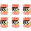 Lily Sugar'N Cream Yarn, confezione da 6, rosa tea rose, 6 pezzi