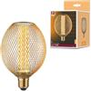 Paulmann 29089 Metallic Glow Edition lampadina a LED standard 230V Globe E27 spirale 4,2W 200lm 110 mm ottone metallo 1800K