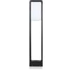 V-TAC VT-33 lampada led da giardino 10W chip samsung fissaggio a terra 80cm nero in alluminio IP65 bianco caldo 3000K - SKU 20113