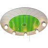 Niermann Standby Plafoniera Stadio Calcio Amazon Echo Compatibile E14, 40 W, Verde/Argento, 71 x 53 x 7 cm