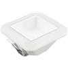 Brightium ARO LED QUADRATO BIANCO 3 INTENSITÀ 8 W FREDA. Illumina il tuo spazio con stile ed efficienza energetica. Tre livelli di luce per creare l'atmosfera perfetta in ogni momento.