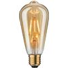 Paulmann 28407 Lampadina LED Vintage Rustik lampadina da 4 Watt dorato lampadina a bulbo illuminazione 1700 K E27