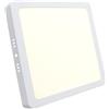Zarivy Applique LED Selenita 12 W 4000 K, elegante in bianco. Offre una potenza di 1080 Lm, perfetta per illuminare con stile. Dimensioni compatte: 2,8 x 17 x 17 cm, ideale per ambienti moderni.