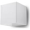 MiaLux SOLLUX lighting Lampada da Parete, Bianco