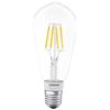 Osram Smart+ Lampadina LED a Filamento Compatibile con Apple HomeKit. Forma Edison, E27, 50 W, Dimmerabile