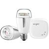 Sengled Lampadina Intelligente E27 60W, Lampadina Smart Compatibile con Alexa e Google, Controllo da APP, Luce Dimmerabile 2700K-6500K, 2 Lampadine + 1Hub