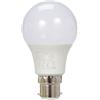 NITYAM Confezione da 3 lampadine LED standard 6W 510 Lumen attacco B22 - Colore illuminazione Bianco caldo 3000K - Angolo di illuminazione 180°