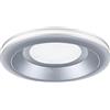 Paulmann 92250 Faretto da incasso LED Sormus IP65 rotondo, 100 mm, 3 x 4,8/1,5 W, 560 lm, 180 lm, 230 V, 3000 K, cromato opaco
