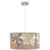 Zarivy Ciondolo Etiopia 40D 1xe27 Bianco/stampato, un'elegante fusione di stile e funzionalità, perfetto per illuminare qualsiasi spazio con un tocco etnico e contemporaneo.