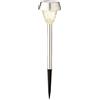 Zarivy Abbellisci il tuo ambiente con eleganza con questo set di 4 lanterne in acciaio inossidabile e luce calda. Misura 24 x 8 cm, perfetto per decorare giardini e sentieri con un tocco moderno.